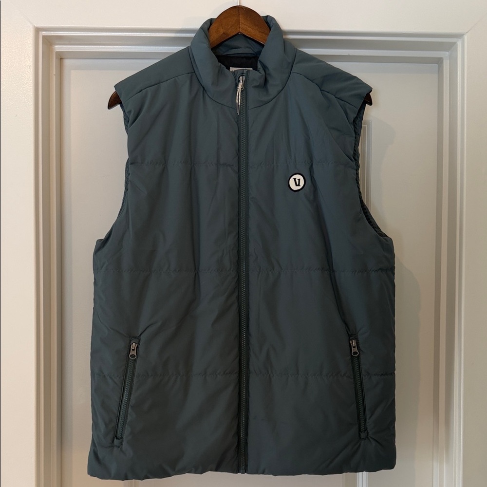 Women’s Sleeveless Puffer Vest - Gray
